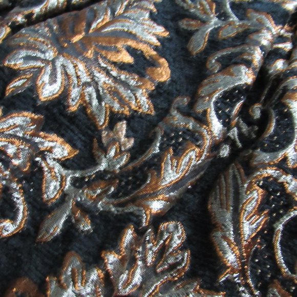 Gianni Bini Multi-Metallic Brocade Skater Skirt - Picture 4 of 7